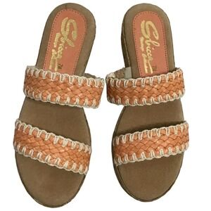 Sbicca Vintage Collection Women's Coral Anette Slip On Slide Sandal Size 7 USA